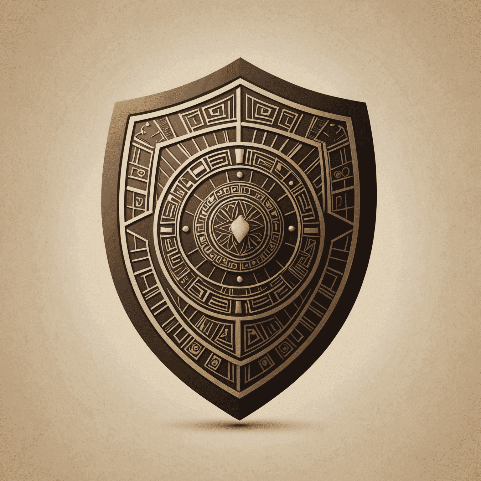 BudgetMasterClass logo featuring a stylized African shield with geometric patterns and a coin symbol